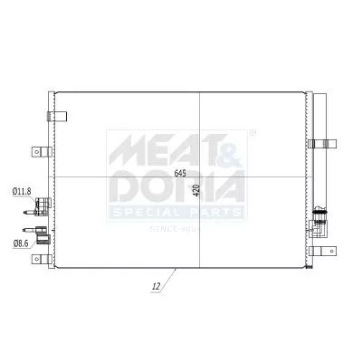 Kondensator, Klimaanlage