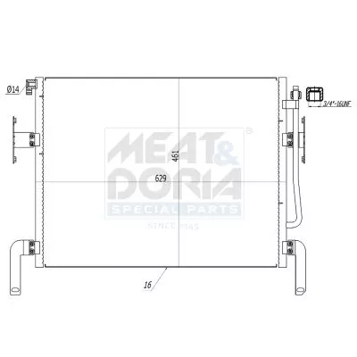 Kondensator, Klimaanlage