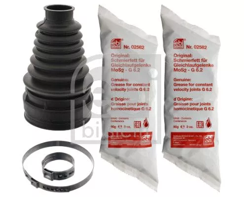 Faltenbalgsatz, Antriebswelle