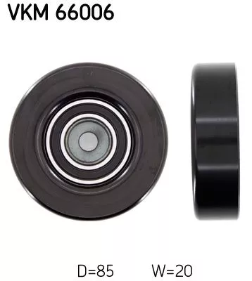 Umlenk-/Führungsrolle, Keilrippenriemen