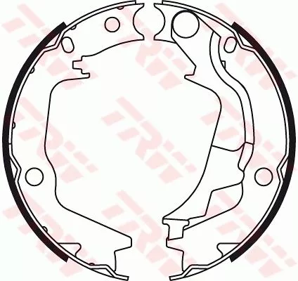 Bremsbackensatz, Feststellbremse