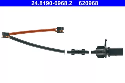 Warnkontakt, Bremsbelagverschleiß