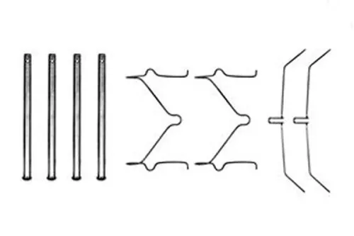 Zubehörsatz, Scheibenbremsbelag