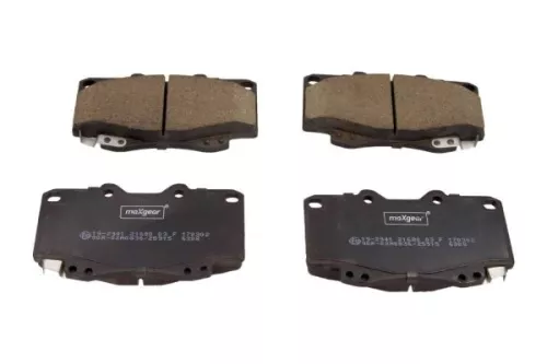 Bremsbelagsatz, Scheibenbremse