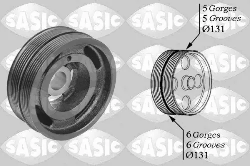 Riemenscheibe, Kurbelwelle