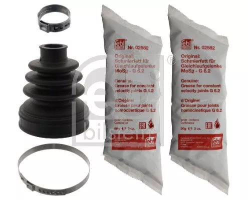 Faltenbalgsatz, Antriebswelle