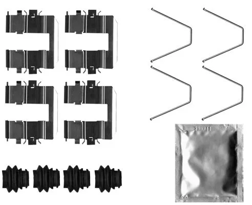 Zubehörsatz, Scheibenbremsbelag