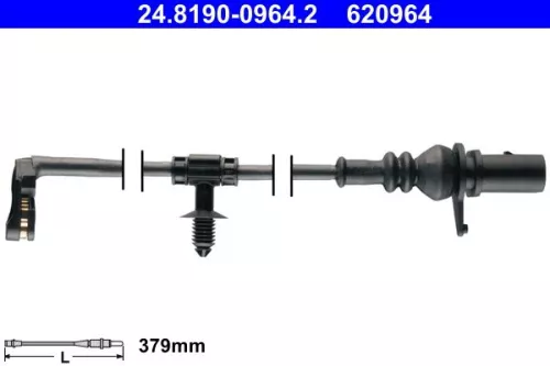 Warnkontakt, Bremsbelagverschleiß
