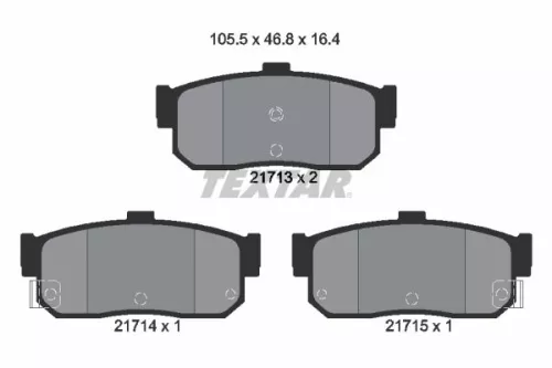 Bremsbelagsatz, Scheibenbremse
