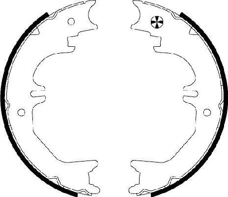 Bremsbackensatz, Feststellbremse