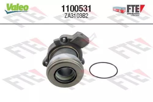 Zentralausrücker, Kupplung