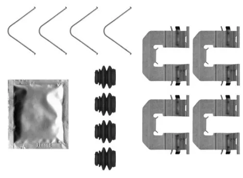 Zubehörsatz, Scheibenbremsbelag