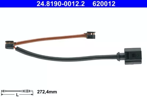 Warnkontakt, Bremsbelagverschleiß