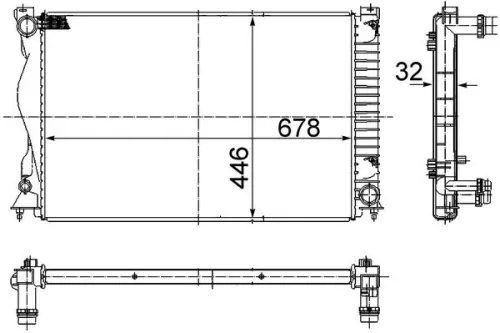 Kühler, Motorkühlung