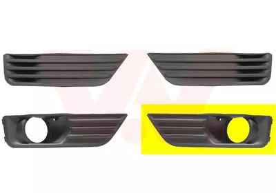 Lüftungsgitter, Stoßfänger