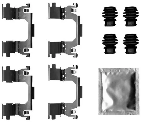 Zubehörsatz, Scheibenbremsbelag