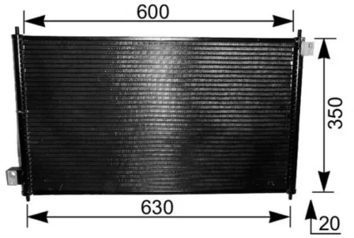 Kondensator, Klimaanlage