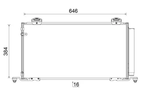 Kondensator, Klimaanlage