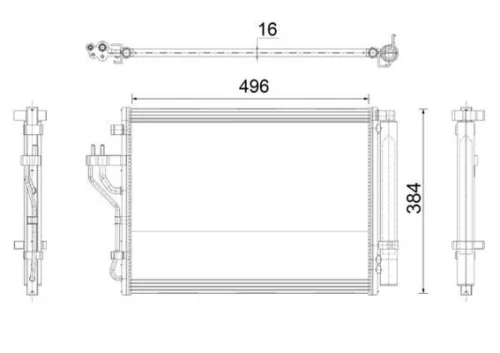 Kondensator, Klimaanlage