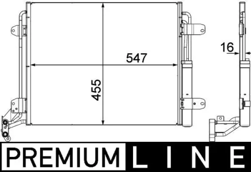 Kondensator, Klimaanlage
