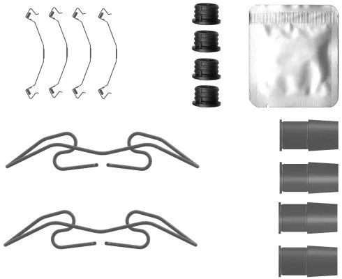 Zubehörsatz, Bremssattel