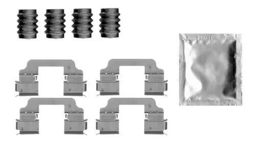 Zubehörsatz, Scheibenbremsbelag