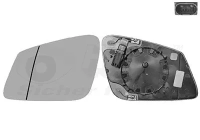 Spiegelglas, Außenspiegel