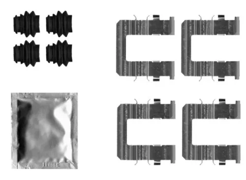 Zubehörsatz, Scheibenbremsbelag