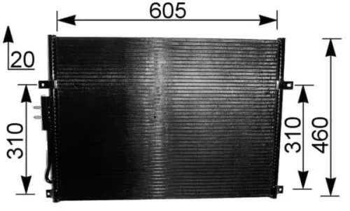Kondensator, Klimaanlage