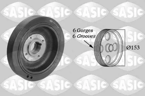 Riemenscheibe, Kurbelwelle