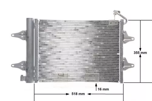Kondensator, Klimaanlage