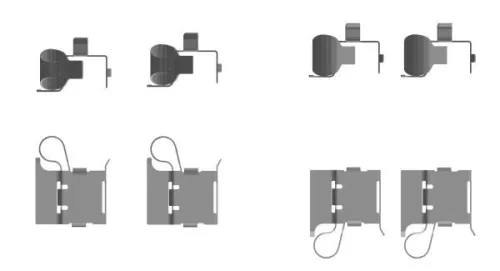 Zubehörsatz, Scheibenbremsbelag