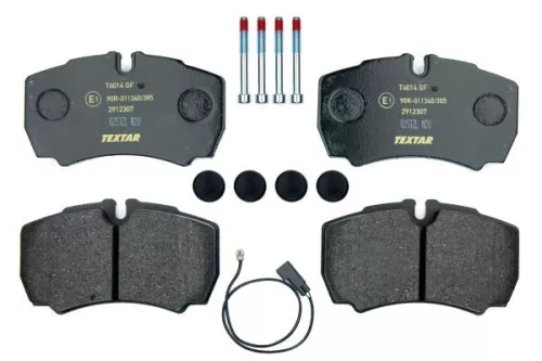 Bremsbelagsatz, Scheibenbremse