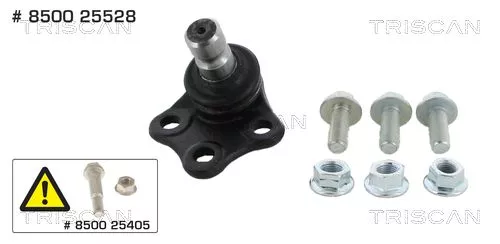 Trag-/Führungsgelenk