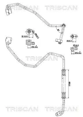 Hochdruck-/Niederdruckleitung, Klimaanlage