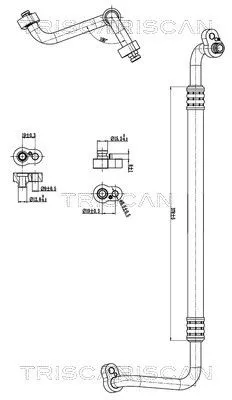 Hochdruck-/Niederdruckleitung, Klimaanlage