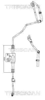 Hydraulikschlauch, Lenkung