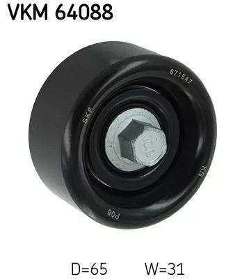 Umlenk-/Führungsrolle, Keilrippenriemen