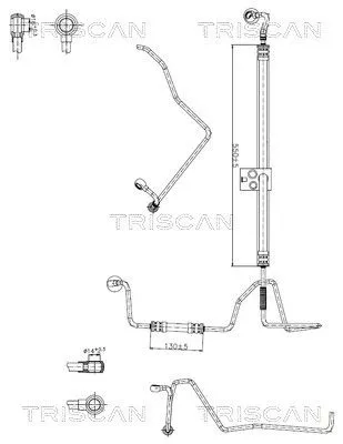 Hydraulikschlauch, Lenkung