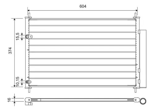 Kondensator, Klimaanlage