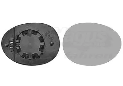 Spiegelglas, Außenspiegel