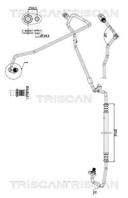 Hochdruck-/Niederdruckleitung, Klimaanlage