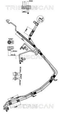 Hochdruck-/Niederdruckleitung, Klimaanlage