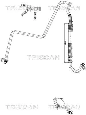 Hochdruck-/Niederdruckleitung, Klimaanlage