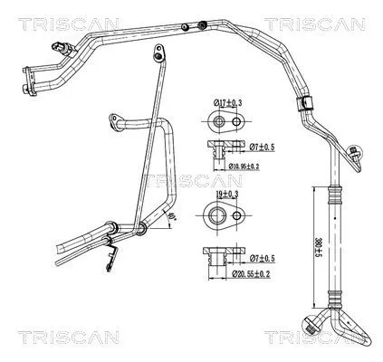 Hochdruck-/Niederdruckleitung, Klimaanlage