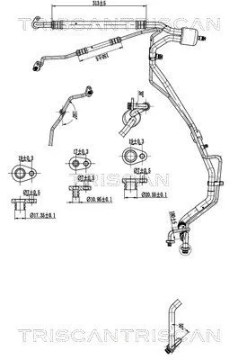 Hochdruck-/Niederdruckleitung, Klimaanlage