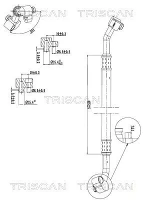 Hochdruck-/Niederdruckleitung, Klimaanlage