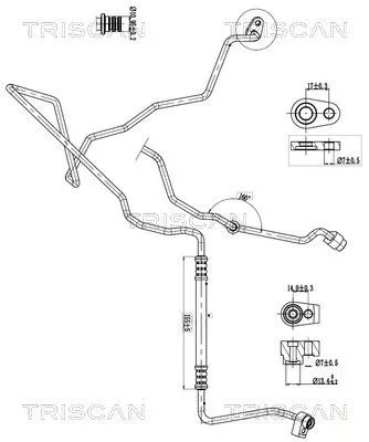 Hochdruck-/Niederdruckleitung, Klimaanlage