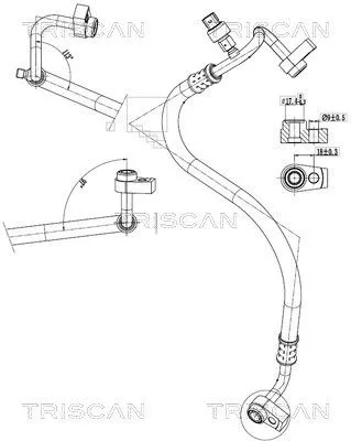 Hochdruck-/Niederdruckleitung, Klimaanlage