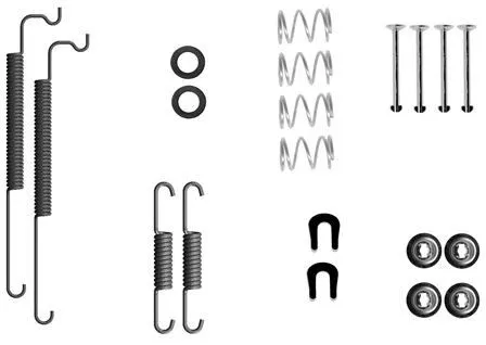 Zubehörsatz, Bremsbacken